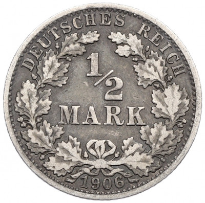 1/2 марки 1906 года A Германия