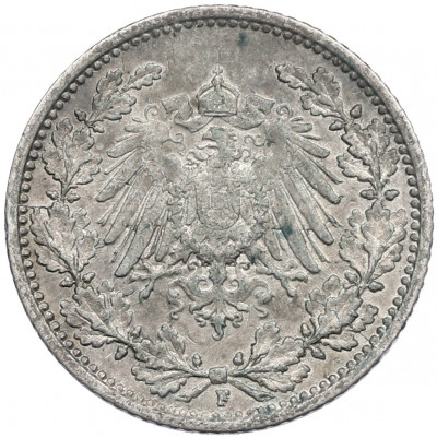 1/2 марки 1906 года F Германия