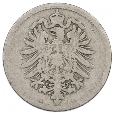 10 пфеннигов 1875 года A Германия