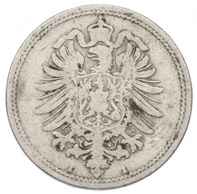 10 пфеннигов 1889 года A Германия