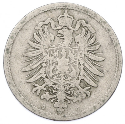 10 пфеннигов 1889 года G Германия