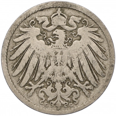 10 пфеннигов 1892 года G Германия