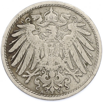10 пфеннигов 1898 года A Германия
