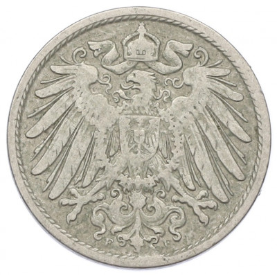 10 пфеннигов 1899 года F Германия
