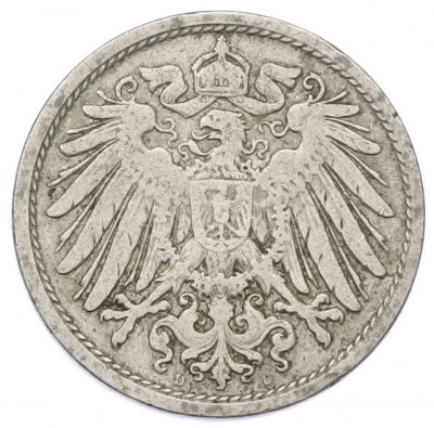 10 пфеннигов 1900 года D Германия
