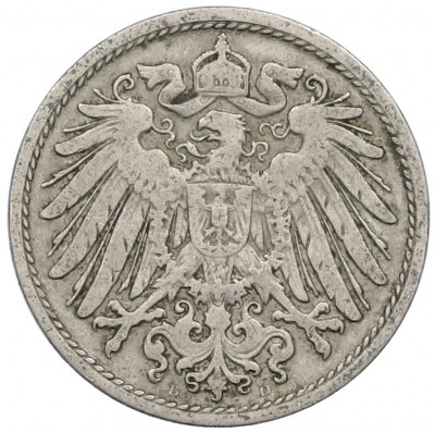 10 пфеннигов 1903 года D Германия