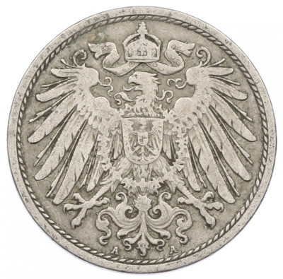 10 пфеннигов 1904 года A Германия