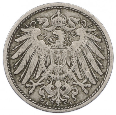 10 пфеннигов 1906 года A Германия