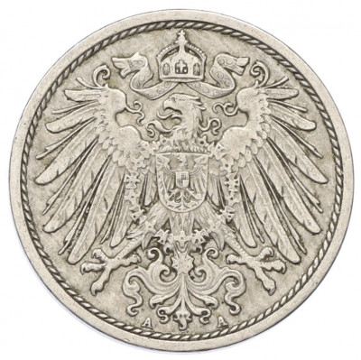 10 пфеннигов 1911 года A Германия