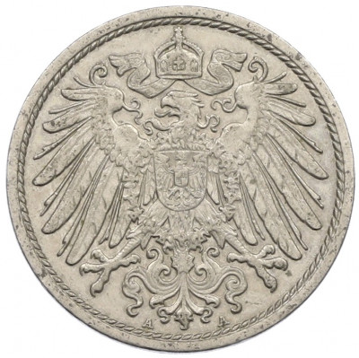 10 пфеннигов 1912 года A Германия