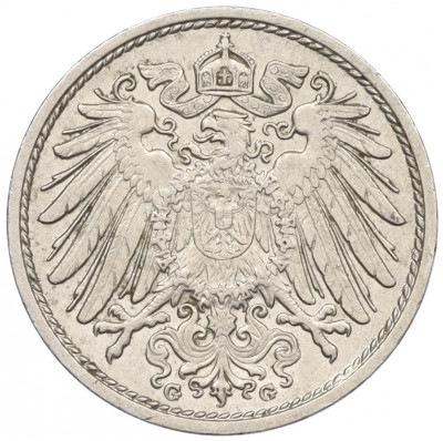 10 пфеннигов 1914 года G Германия