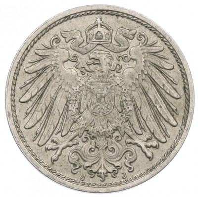 10 пфеннигов 1915 года J Германия