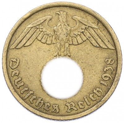 10 рейхспфеннигов 1938 года A Германия