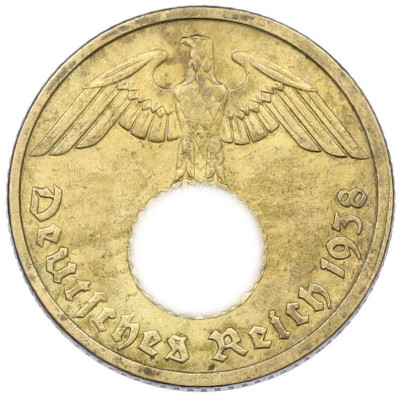 10 рейхспфеннигов 1938 года B Германия