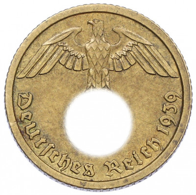 10 рейхспфеннигов 1939 года A Германия