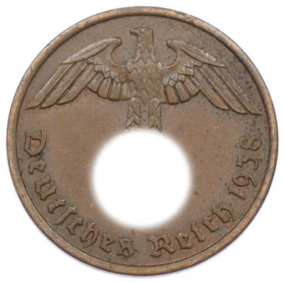 2 рейхспфеннига 1938 года A Германия