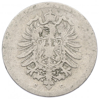 5 пфеннигов 1875 года C Германия