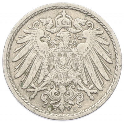 5 пфеннигов 1912 года D Германия