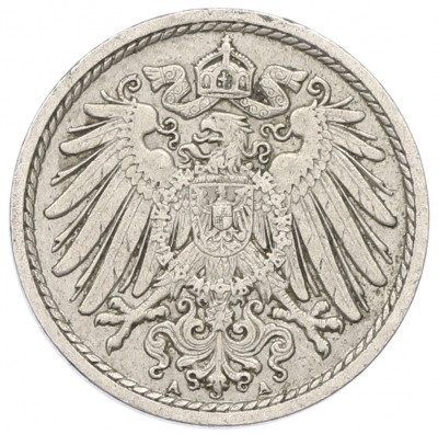 5 пфеннигов 1914 года A Германия