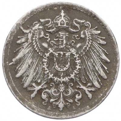 5 пфеннигов 1915 года A Германия