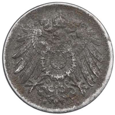 5 пфеннигов 1918 года G Германия