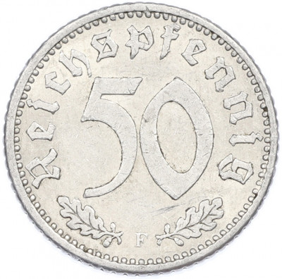 50 рейхспфеннигов 1935 года F Германия