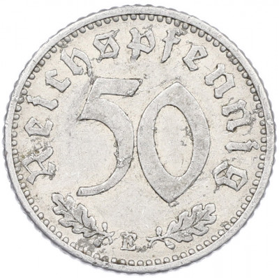 50 рейхспфеннигов 1942 года E Германия