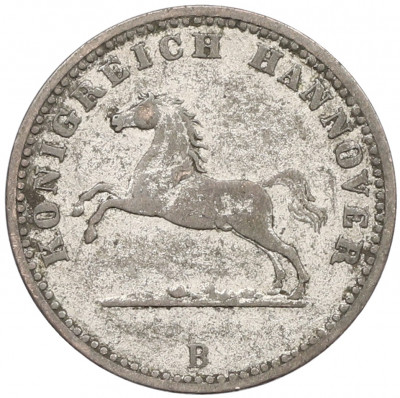 1 грош 1858 года Ганновер