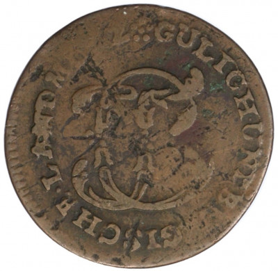 1/2 штюбера 1794 года Юлих-Берг