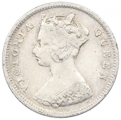 10 центов 1900 года Гонконг