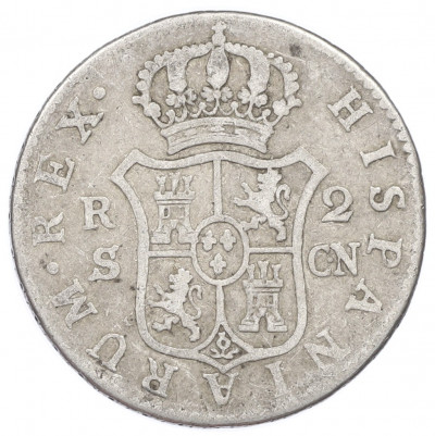 2 реала 1801 года Испания