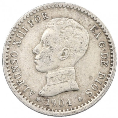 50 сентимо 1904 года Испания