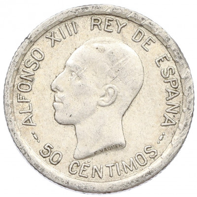 50 сентимо 1926 года Испания