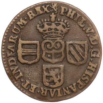 1 лиард 1710 года Испанские Нидерланды