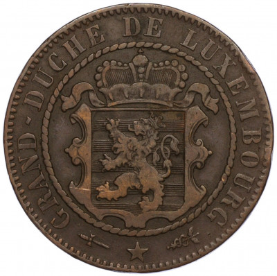 10 сантимов 1870 года Люксембург