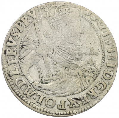1 орт (1/4 талера) 1624 года Польша — Сигизмунд III Ваза