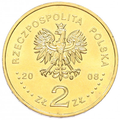 2 злотых 2008 года Польша «XXIX летние Олимпийские игры в Пекине 2008»