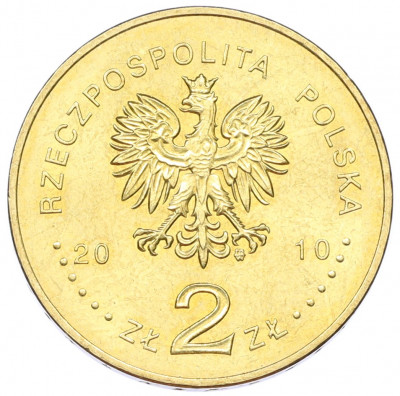 2 злотых 2010 года Польша «Памятники Польши — Кшешув»
