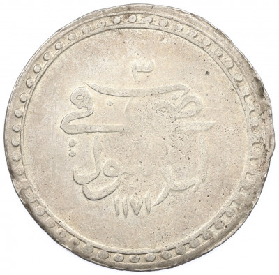 1 куруш 1760 года (АН 1171/3) Османская Империя — Мустафа III