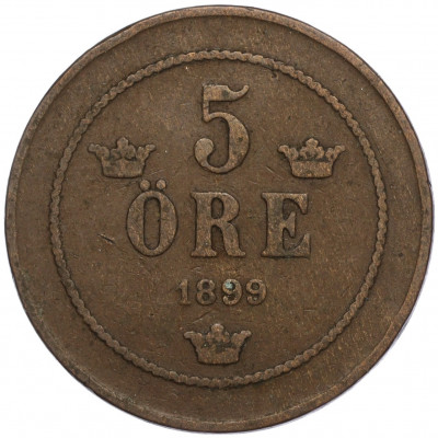5 эре 1899 года Швеция