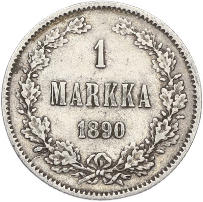 1 марка 1890 года Русская Финляндия