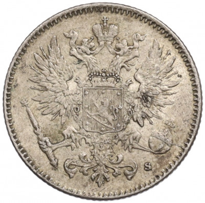50 пенни 1916 года Русская Финляндия