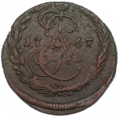Денга 1767 года ЕМ