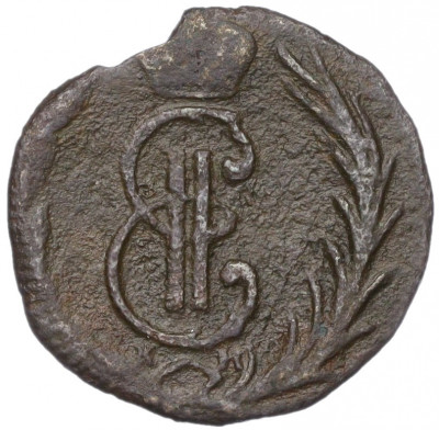 Денга 1771 года КМ «Сибирская монета»