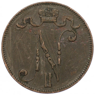 5 пенни 1898 года Русская Финляндия