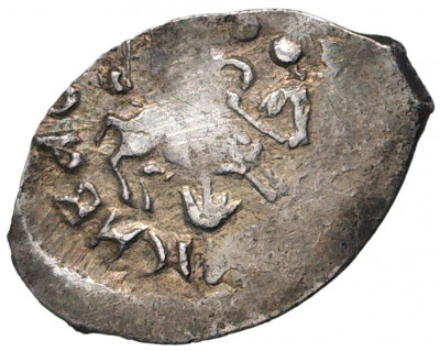 Денга 1425-1462 года Василий II «Темный» (Москва) — ГП2 2160С (Ст.редк.VIII)