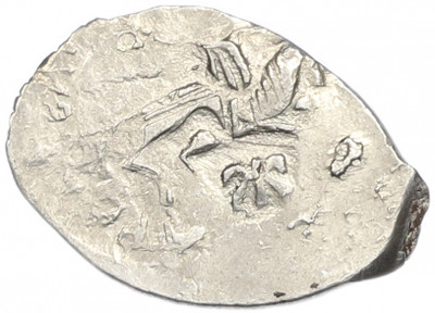 Денга 1505-1533 года Василий III Иванович «Заманина» (Чекан Пскова)