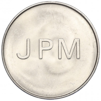 Игровой жетон «JPM — 6 пенсов» Великобритания