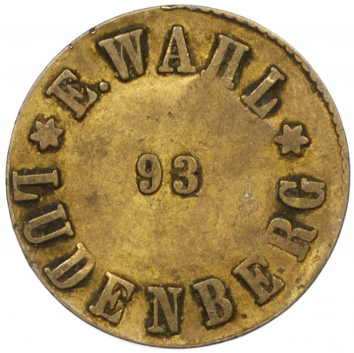 Жетон «Wajil 93 Ludenberg — 15» Германия