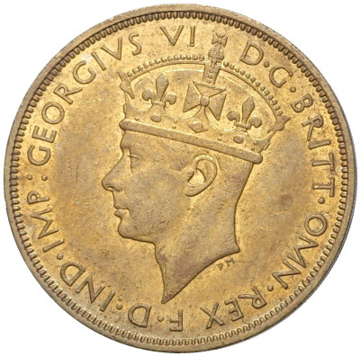 2 шиллинга 1947 года KN Британская Западная Африка